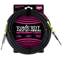 Ernie Ball 20' Straight / Straight Instrument Cable - Black  