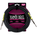 Ernie Ball 20' Straight / Straight Instrument Cable - Black