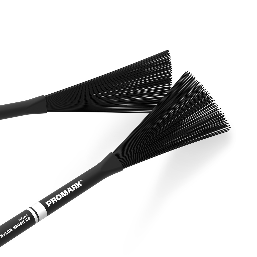 [PMNB2B] ProMark Heavy Nylon Brushes 2B Black