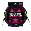 Ernie Ball 10' Straight / Straight Instrument Cable - Black