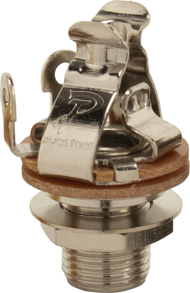 Pure Tone 1/4" Mono Jack, Nickel