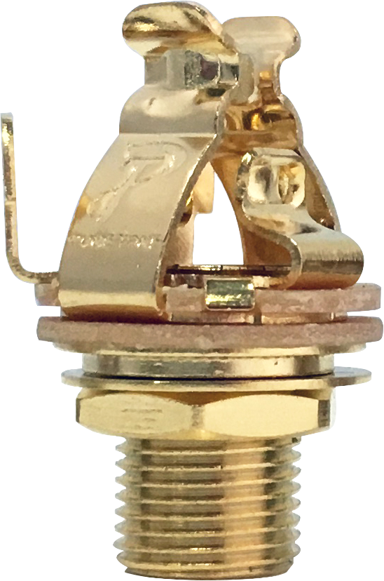 [S-H650G] Pure Tone 1/4" Mono Jack, Gold