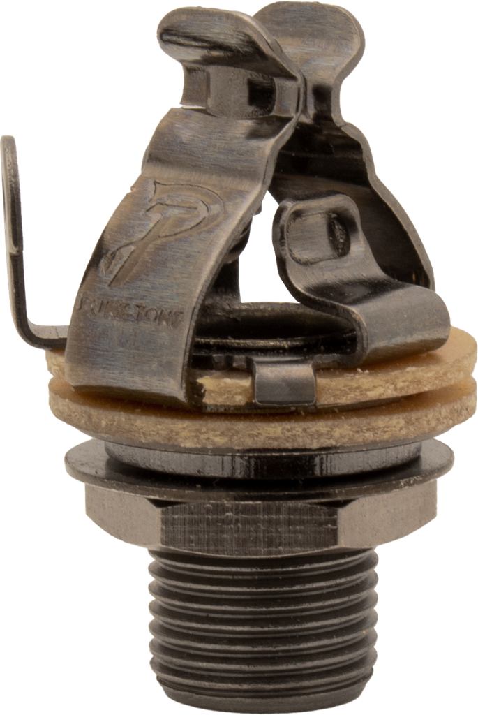 Pure Tone 1/4" Mono Jack, Black Nickel