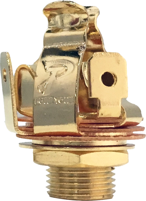 Pure Tone 1/4" Stereo Jack, Gold