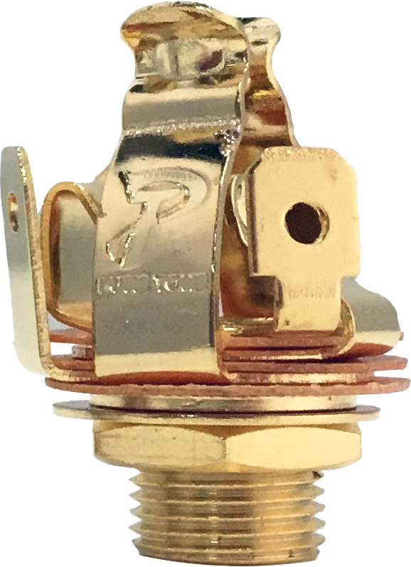 [S-H651G] Pure Tone 1/4" Stereo Jack, Gold