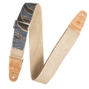 Levy's M8HP Vegan Hemp Guitar Strap, Island