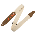 Levy's MC2PH PickPocket Cotton Guitar Strap, Natural