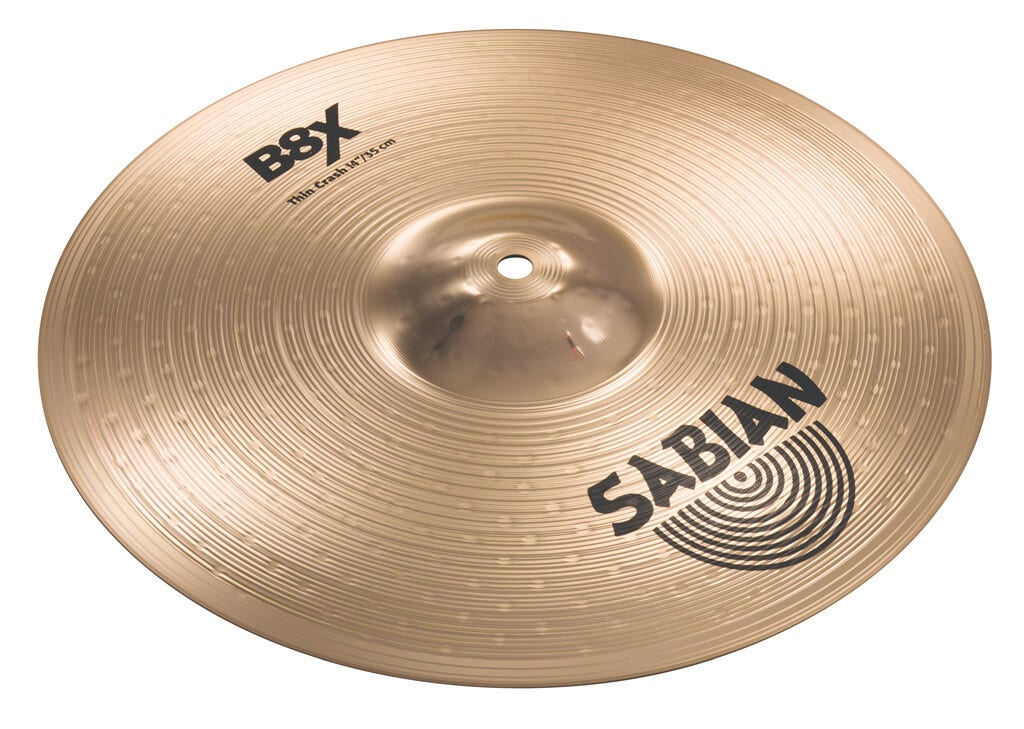 [41406X] Sabian B8X Thin Crash, 14"