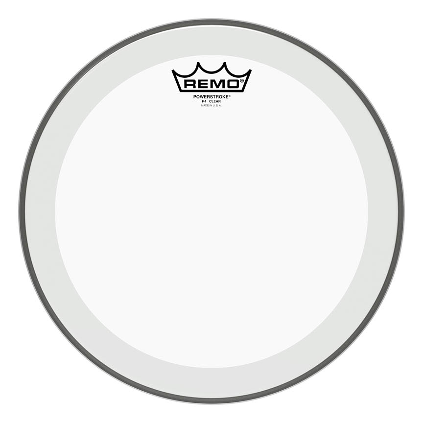 [P4-0312-BP] Remo Powerstroke P4 Clear Drum Head 12"