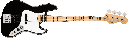 Fender Geddy Lee Jazz Bass®, Maple Fingerboard, Black