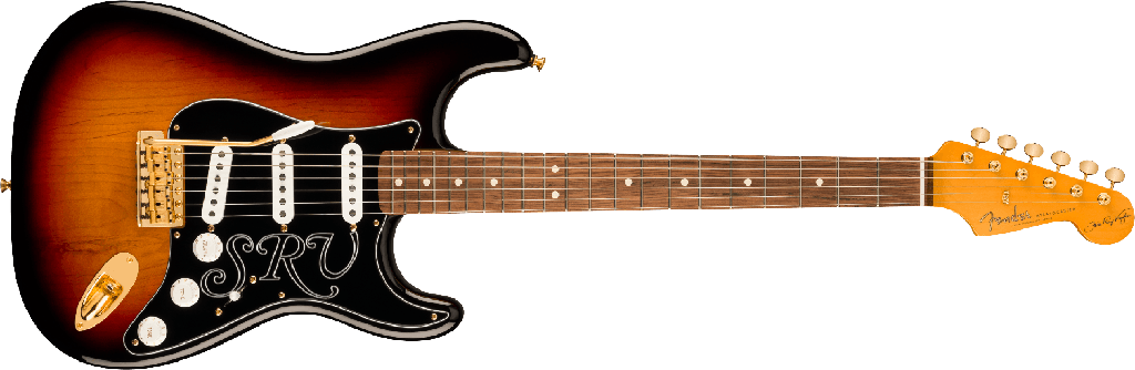 [0109200800] Fender Stevie Ray Vaughan Stratocaster®, Pau Ferro Fingerboard, 3-Color Sunburst