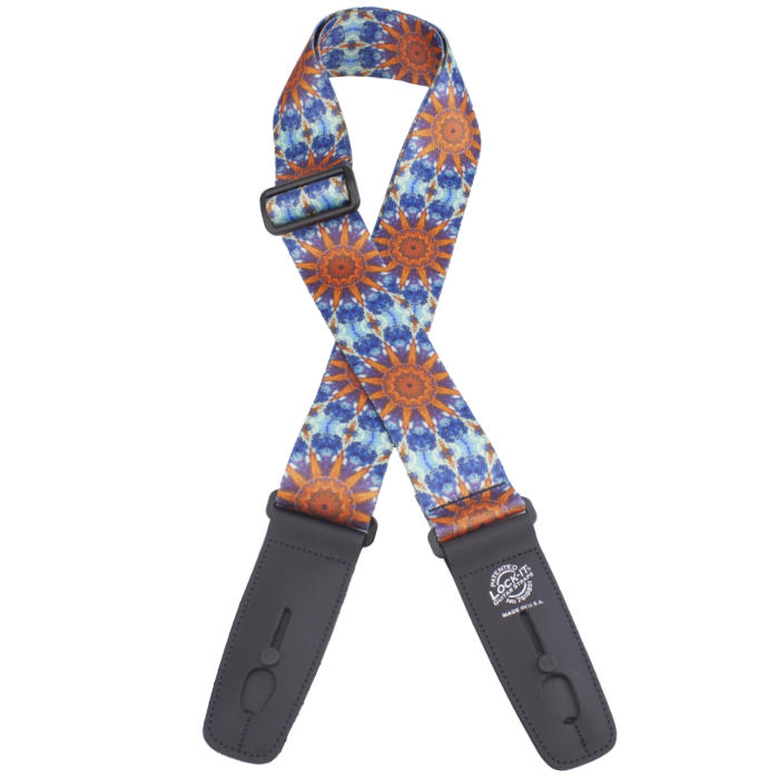 [LIS-110-S70] Lock-It 2" PolyPlush Series Strap, Psychedelic #2
