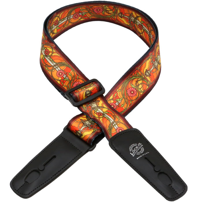 [LIS-034-BM4] Lock-It 2" Bob Masse Series Strap, Mythical Swords
