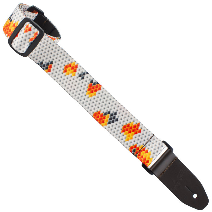 [HUKE-KL5] Henry Heller 1.5" Ukulele Strap, Kaleidoscope #5