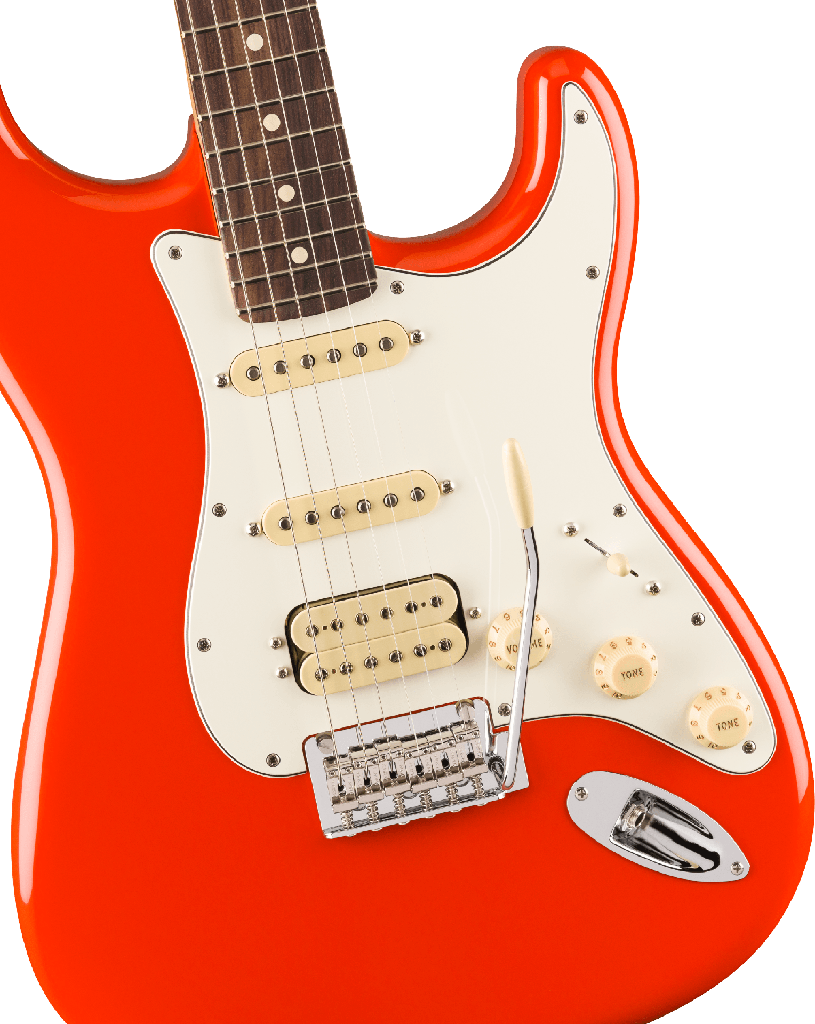 [0140540558] Fender Player II Stratocaster® HSS, Rosewood Fingerboard, Coral Red