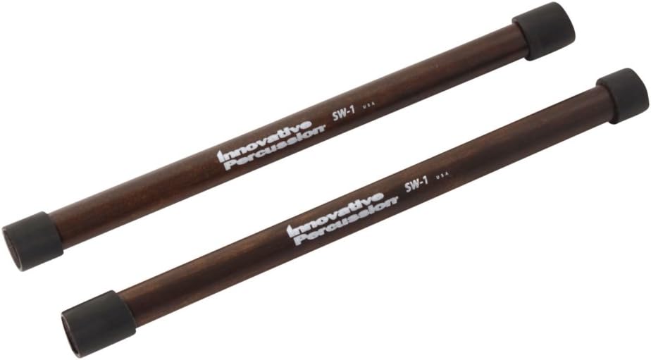 [SW-1] Innovative Percussion SW-1 8-inch Steel Drum Mallets, Wood