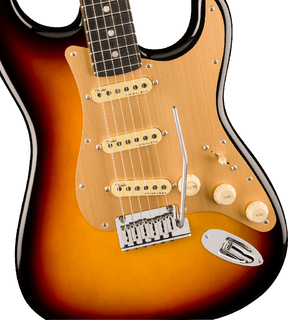 [119141712] Fender American Ultra II Stratocaster®, Ebony Fingerboard, Ultraburst