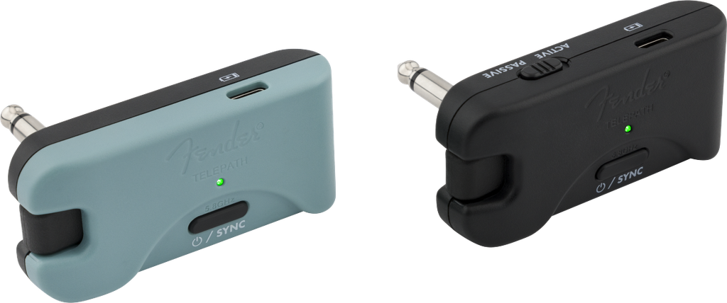 Fender Telepath™ Wireless System, Mystic Ice Blue and Black