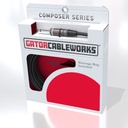 Gator Composer Series Instrument Cable, 10', Right Angle