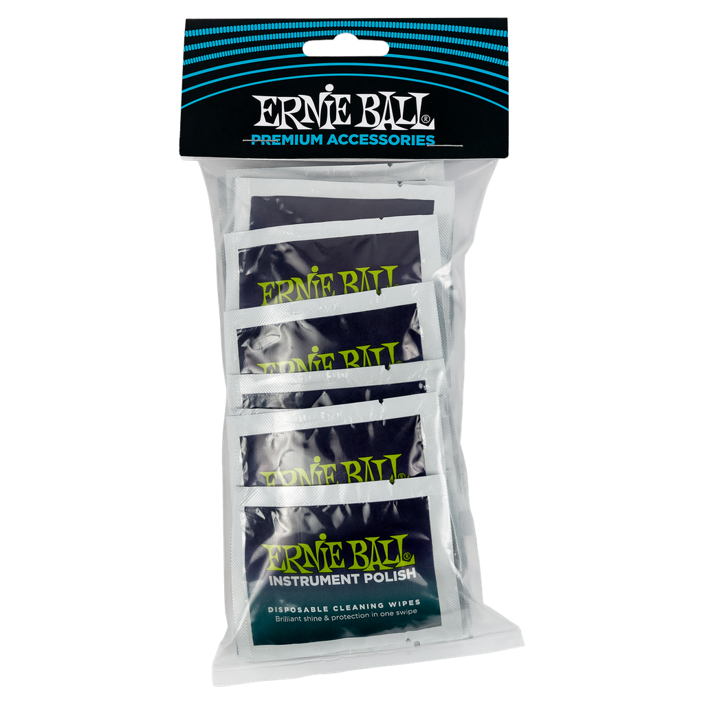 Ernie Ball Wonder Wipes Instrument Polish 20 Pack  