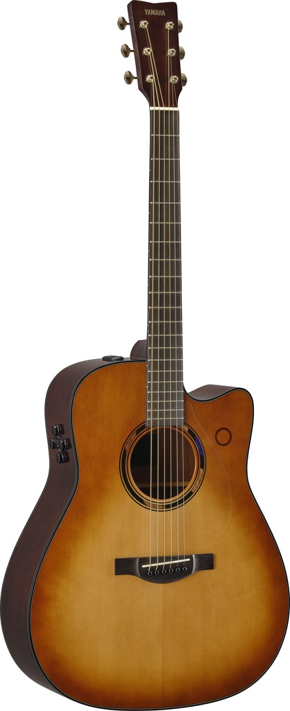 Yamaha TransAcoustic TAG3 C Dreadnaught Acoustic Electric Guitar with Looper, Sand Burst