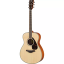Yamaha FS820 Small Body Guitar, Solid Sitka Spruce Top, Mahogany Back & Sides, Natural