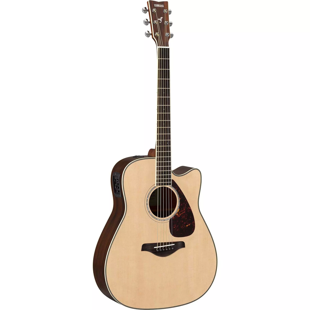 Yamaha FGX830C Acoustic Electric Guitar, Solid Sitka Spruce Top, Natural