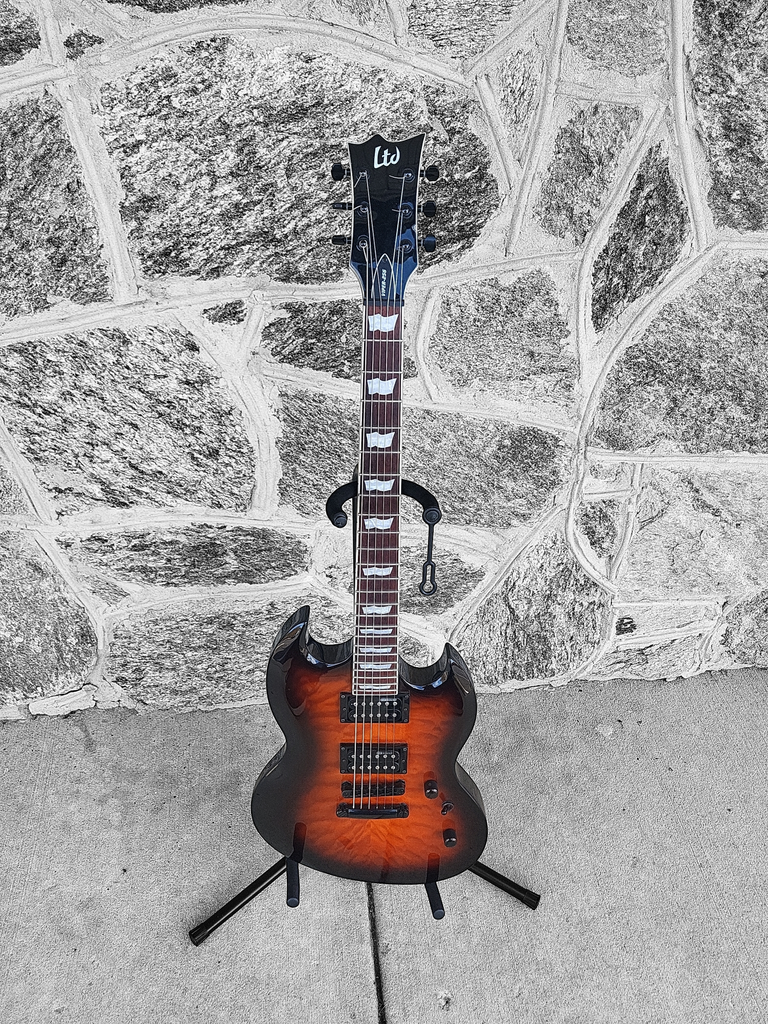 ESP Ltd Viper-256, Brown Sunburst