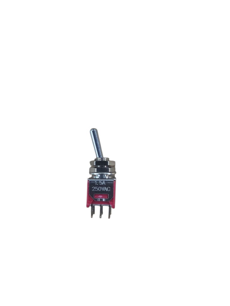 Carling Submini Toggle Switch, DPDT, 2 Position, PC Pins