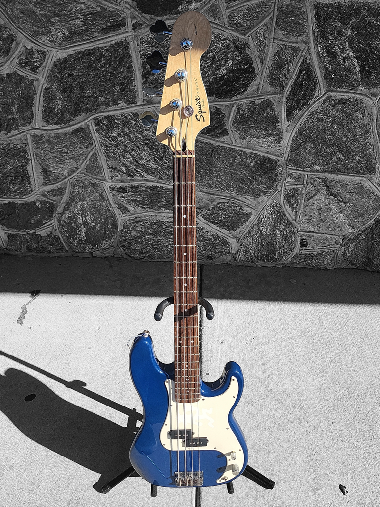 Squier P-Bass, Baltic Blue