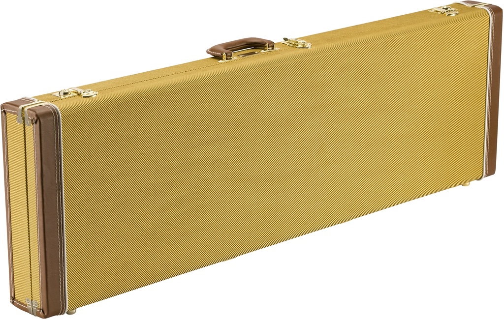 [996166300] Fender Classic Series Wood Case for Precision Bass/Jazz Bass, Tweed