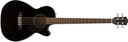 Fender Classic Design CB-60SCE Acoustic Bass, Black