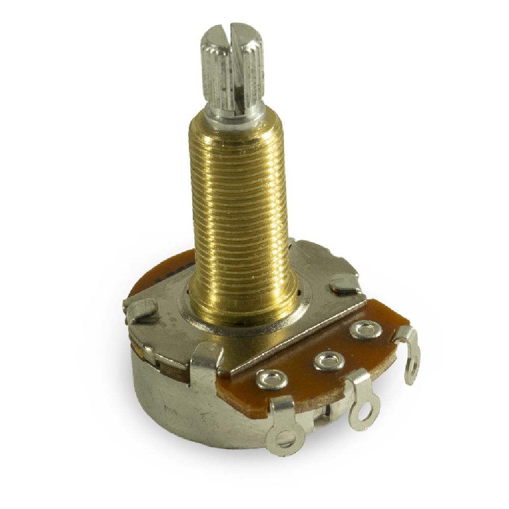 [CTL-550XL-1] Centralab 550K Audio Taper Potentiometer +/- 9% Tolerance, Long Shaft