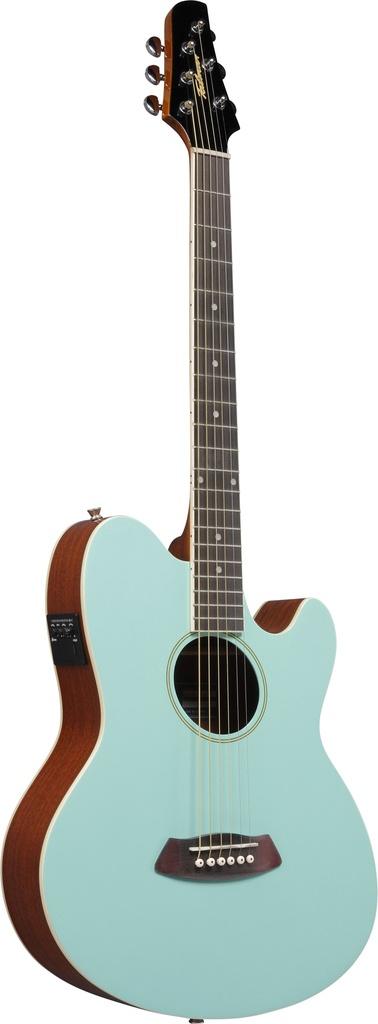 Ibanez TCY10E Talman Acoustic Electric Guitar, Seafoam Green High Gloss