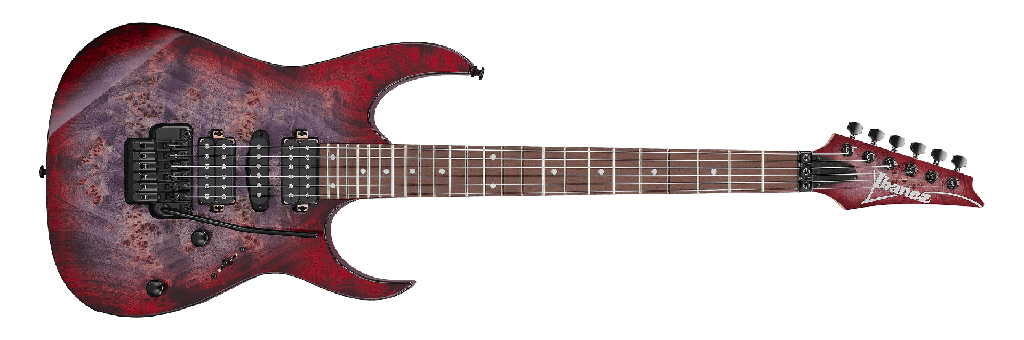 [RG470PBREB] Ibanez RG470PB Electric Guitar, Red Eclipse Burst