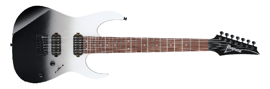 Ibanez RG7421 7-string Electric Guitar, Pearl Black Fade Metallic
