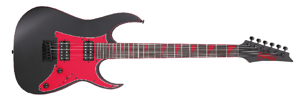 [GRG131DXBKF] Ibanez Gio GRG131DX Electric Guitar, Black Flat