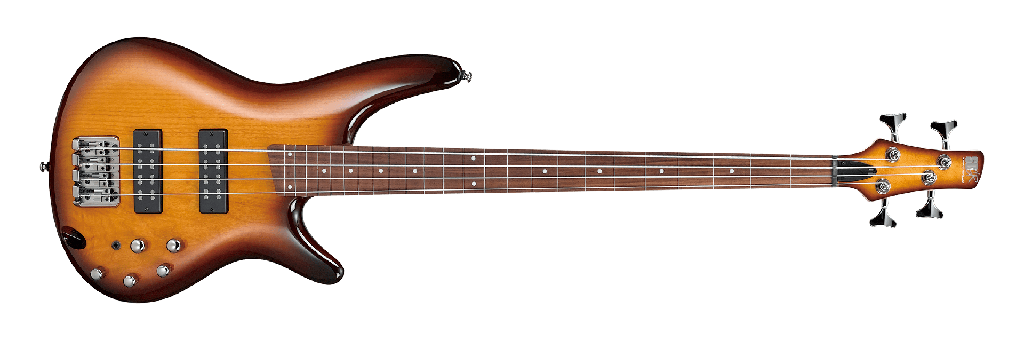 Ibanez SR370EF Fretless Bass, Brown Burst