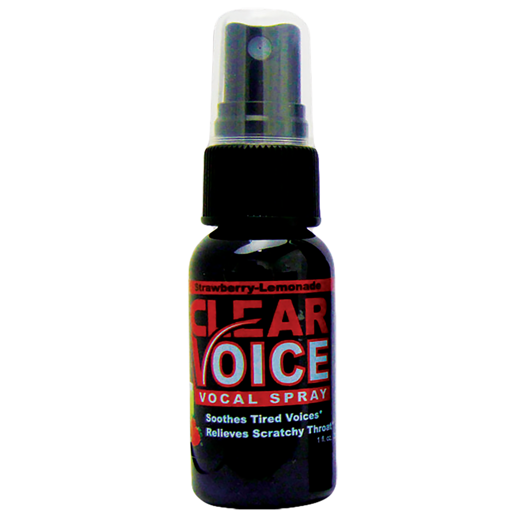 [00024] Clear Voice Vocal Spray, Strawberry Lemonade