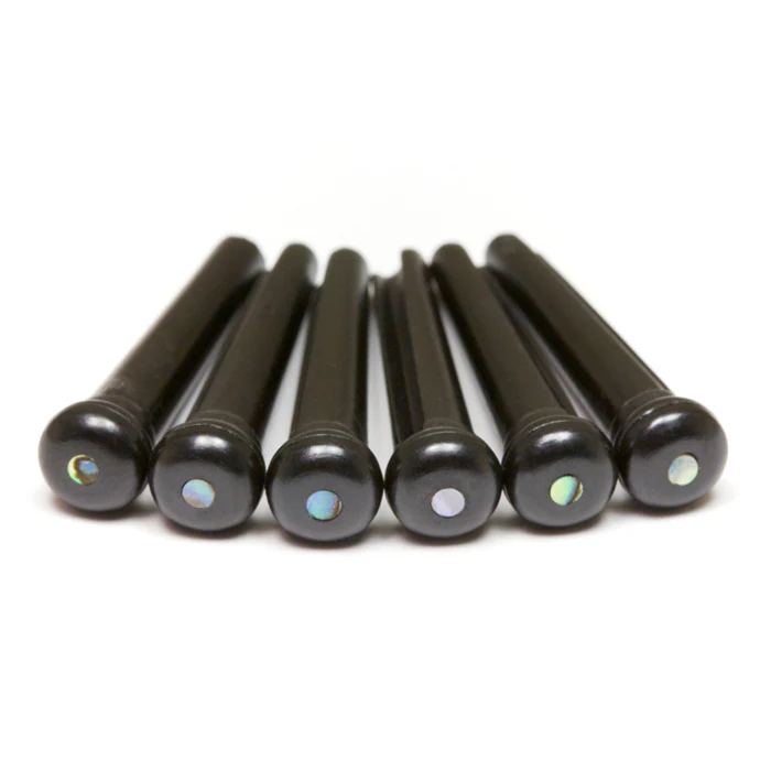 Graph Tech TUSQ Traditional Bridge Pins With 2mm Paua Shell Dot Inlay