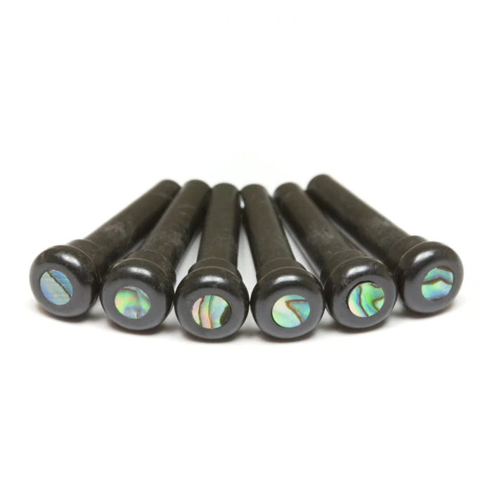 Graph Tech TUSQ Presentation Bridge Pins with 4mm Paua Shell Dot Inlay