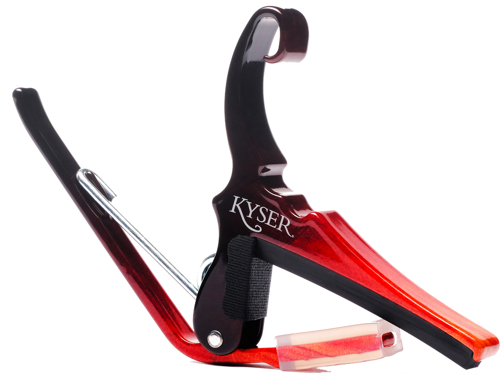 Kyser Quick Change Capo for Six String Guitars, Sunburst