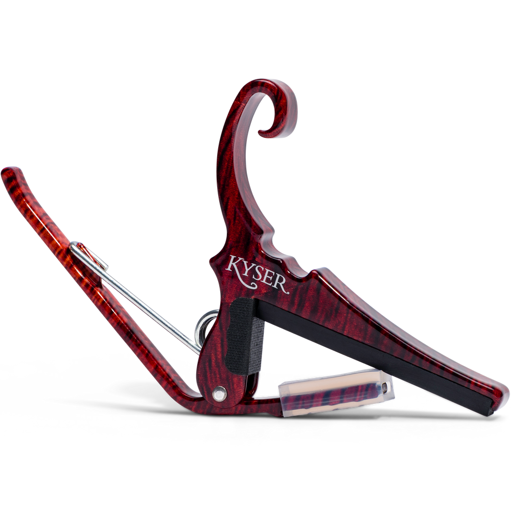 Kyser Quick Change Capo for Six String Guitars, Rosewood