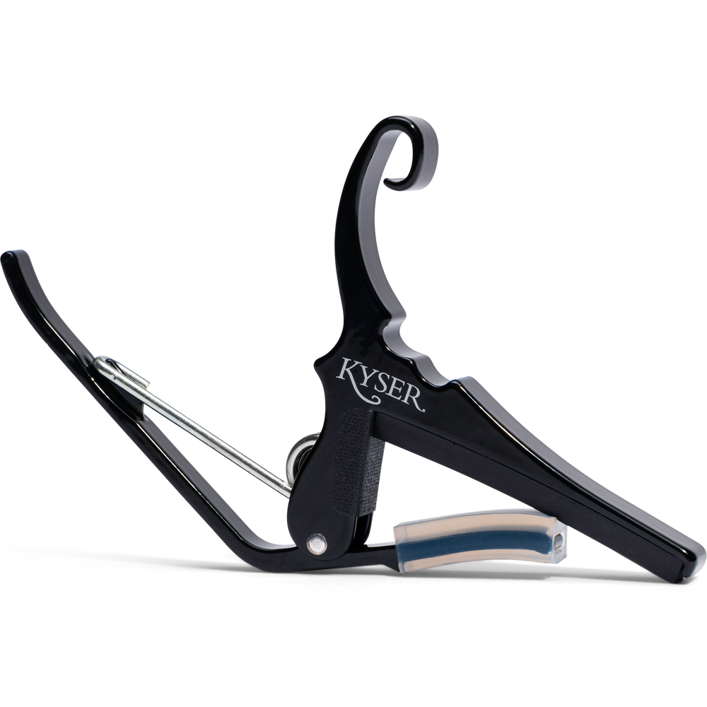 [KG12BA] Kyser Quick Change Capo for 12-String Guitars, Black
