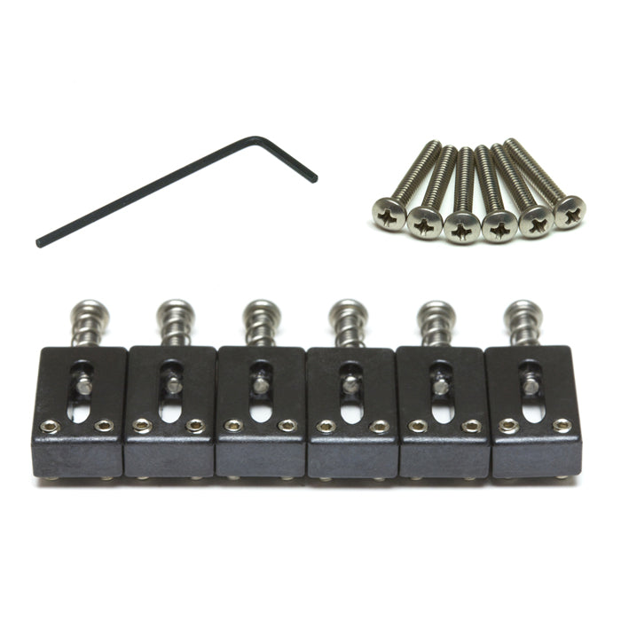 Graph Tech PS-8000-00 Strat & Tele String Saver Saddles, 2/1/16" Spacing (52.73mm)