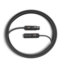 D'Addario American Stage XLR Microphone/Powered Speaker Cable, XLR to XLR, 5 ft