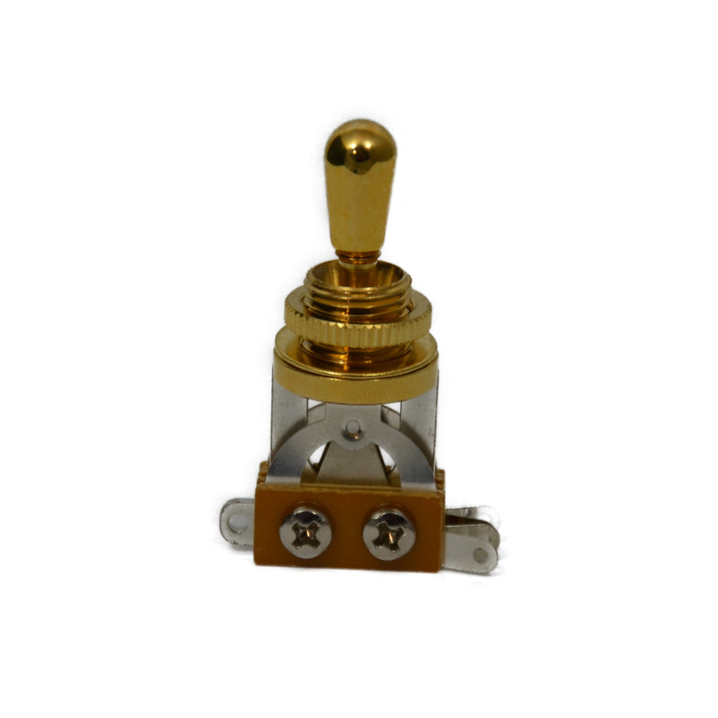 [EP-4364-002] Allparts EP-4364 Short Toggle Switch, Gold