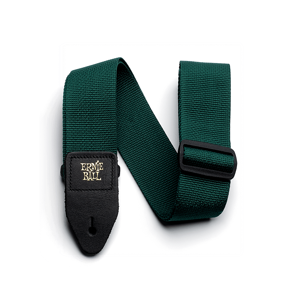 Ernie Ball Forest Green Polypro Guitar Strap  