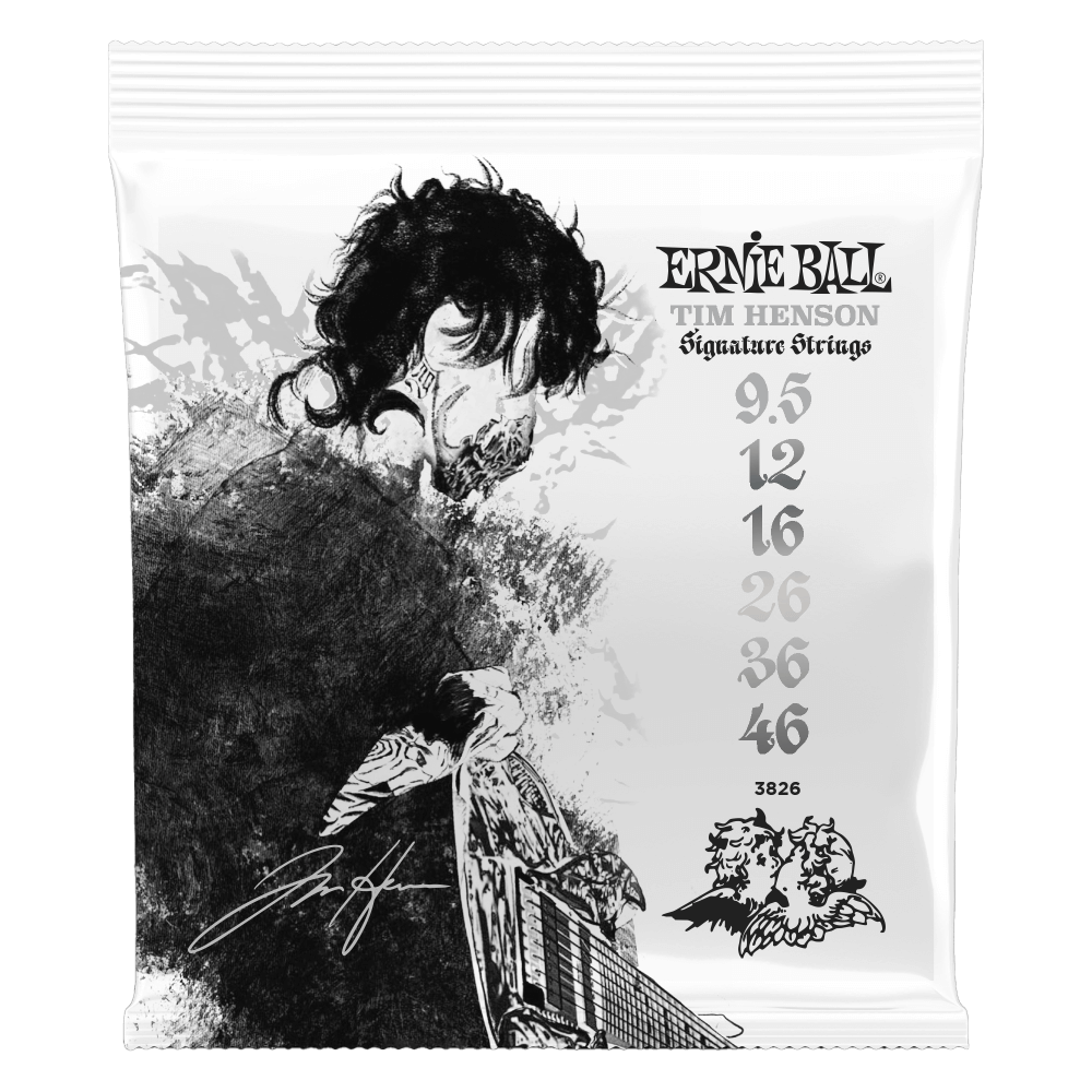 [P03826] Ernie Ball Tim Henson Signature Electric Guitar Strings 9.5 - 46