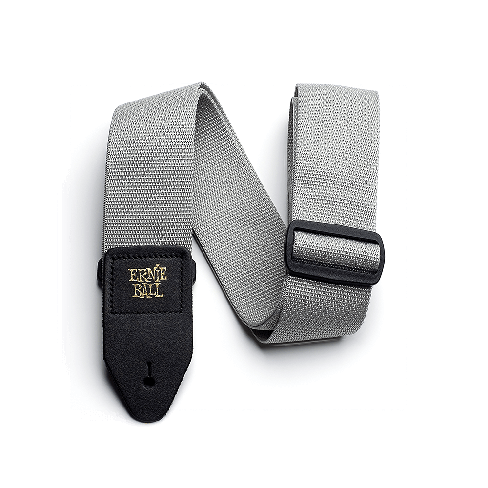[P04046] Ernie Ball Gray Polypro Guitar Strap